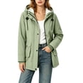thumbnail image 1 of Perfectbot Womens Winter Coat Fleece Lined Thermal Zip Up Hooded Jacket for Cold Weather Wear, 1 of 8