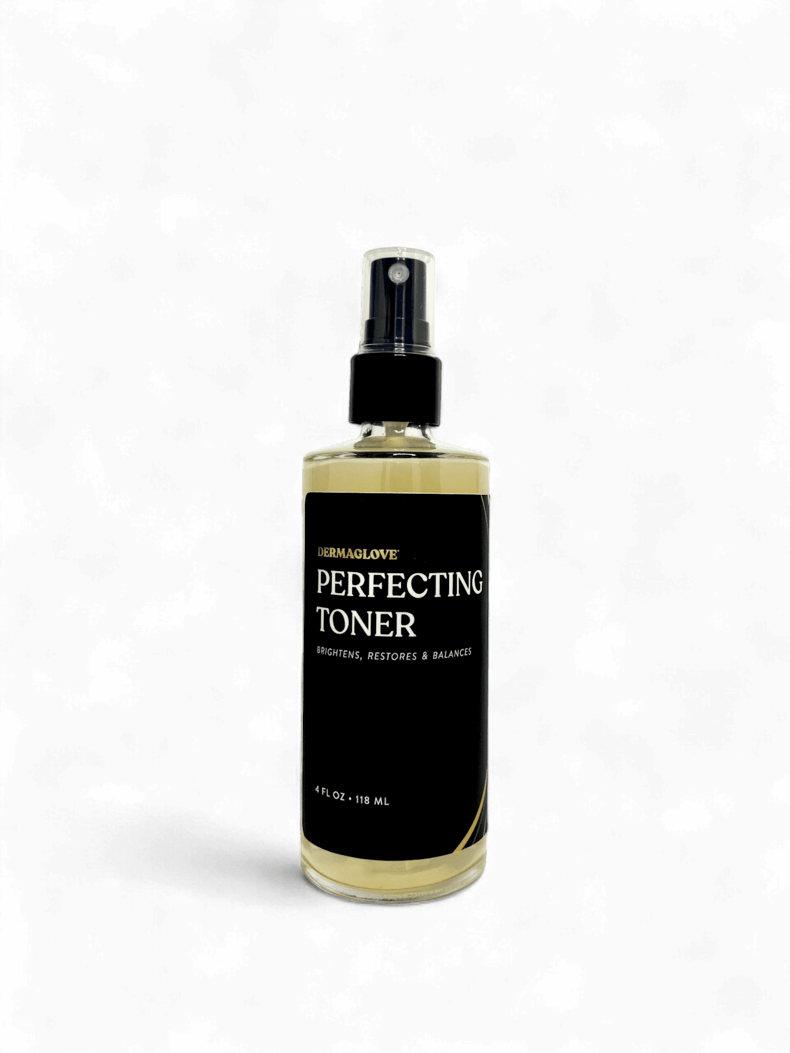 Perfecting Toner - Hydrating & Brightening Facial Mist with Rose Water, Aloe, Witch Hazel & Vitamins A, C, E - 4 Fl Oz (Pack of 1)