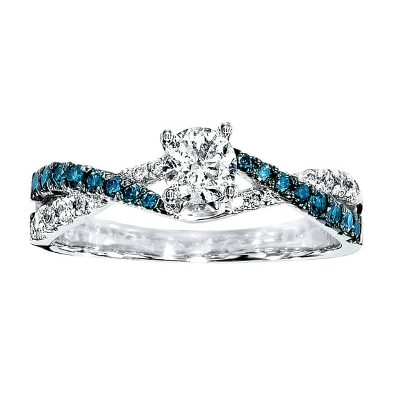 Perfection 1.50 Carat Round Diamond Man made diamond moissanite Ring Sterling Silver with 18k Gold Plating