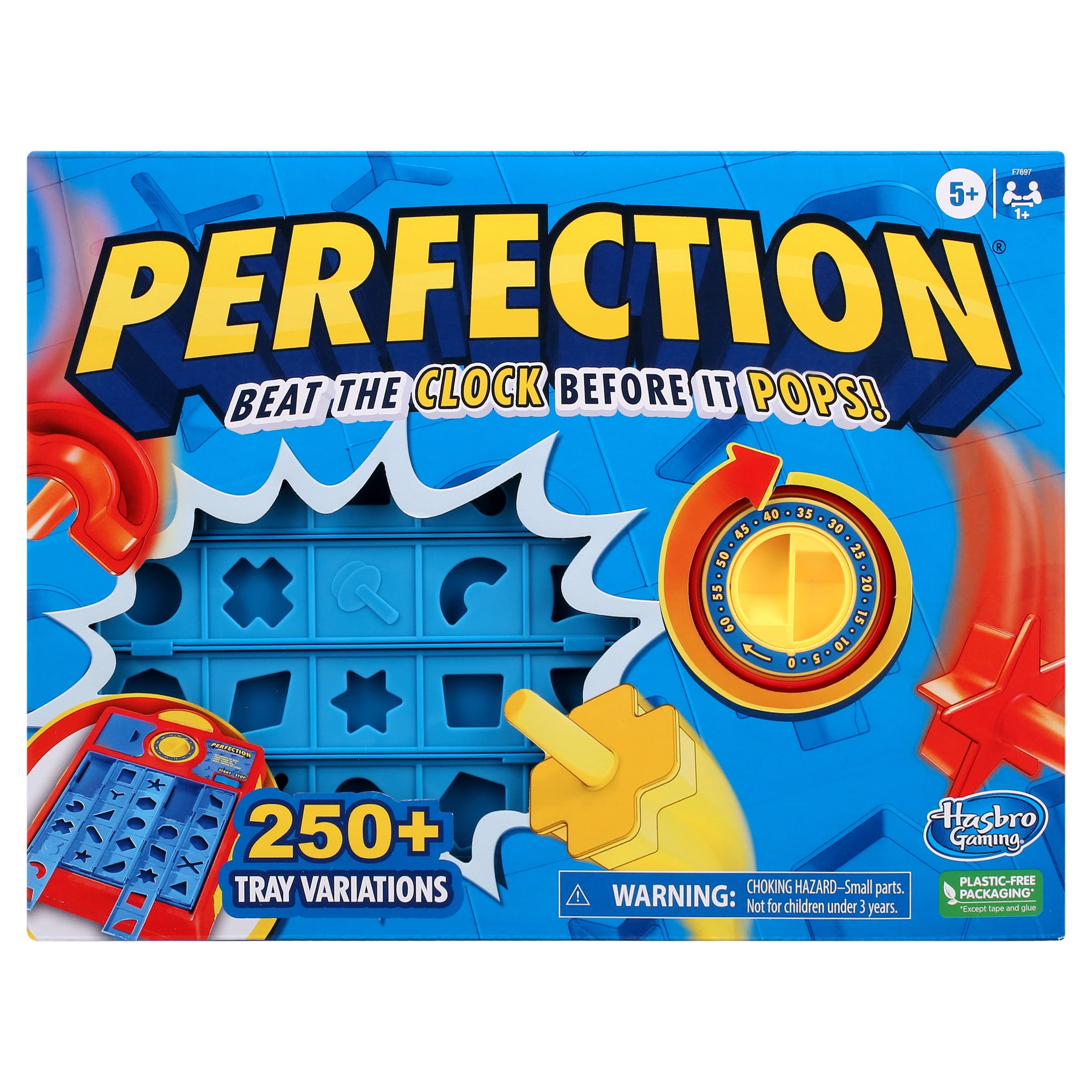 Perfection Kids Board Game, Over 250 Combinations, Preschool Games, NonCandy Easter Basket Stuffers (图1) Perfection Kids Board Game, Over 250 Combinations, Preschool Games, NonCandy Easter Basket Stuffers (图1)
