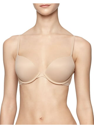 Bra  Calvin Klein BARE/Nude Color Womens Constant Push Up Plunge