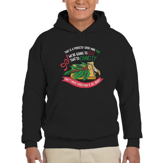 Perfectly Good Mini Tree Hoodie Men The Office, Male 4X-Large