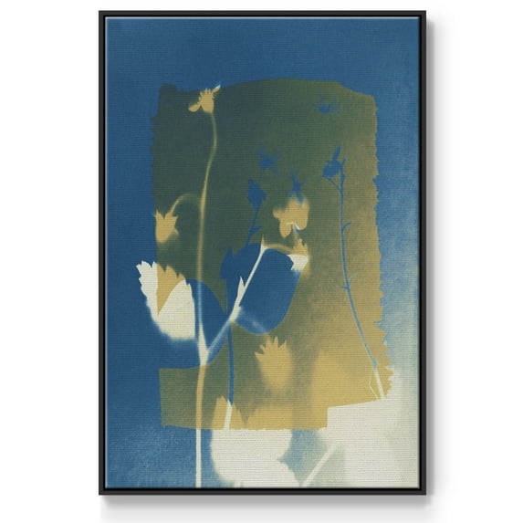 Perfectly Imperfect III Framed Premium Gallery Wrapped Canvas - Ready to Hang - 17 x 25 - Black Floating Frame