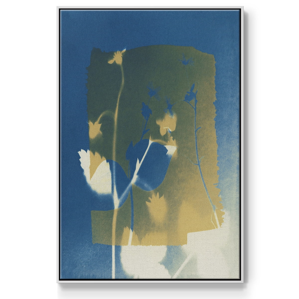 Perfectly Imperfect III Framed Premium Gallery Wrapped Canvas - Ready to Hang - 27 x 41 - White Floating Frame