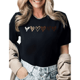 thumbnail image 1 of Perfectly Imperfect Inspirational Graphic Tees Womans Tshirt Shirts Black/White S-5XL Tops, 1 of 4