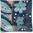 thumbnail image 1 of Perfectly Paisley Simply Blue Decorative Plate by Pavilion, 10-Inch, 1 of 3