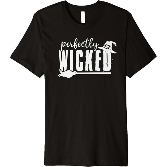 Perfectly Wicked Funny Halloween Gift For Family And Friends Premium T-Shirt