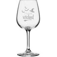 thumbnail image 1 of Perfectly Wicked Happy Halloween Etched 12.75oz All Purpose Libbey Wine Glass, 1 of 1