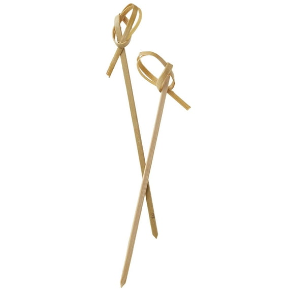 Perfectware - BambooKnot4-300ct Bamboo Knot 4-300ct 4" Bamboo Knot Picks (Pack of 300)