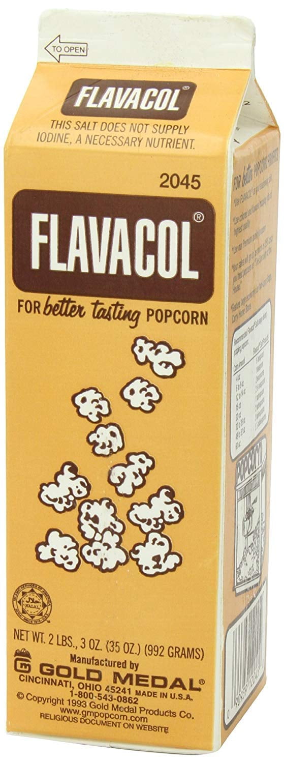 Perfectware Flavacol Popcorn Season Salt - 1 35oz Carton -PW-35 Flavacol-1