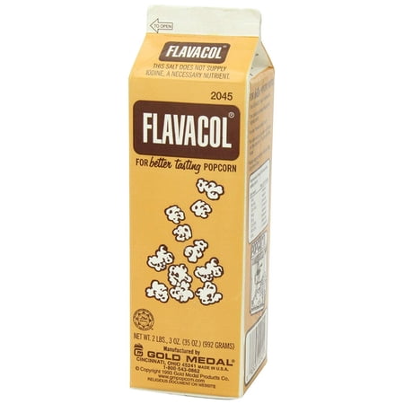 Perfectware Flavacol Popcorn Seasoning Salt, 35 oz Carton