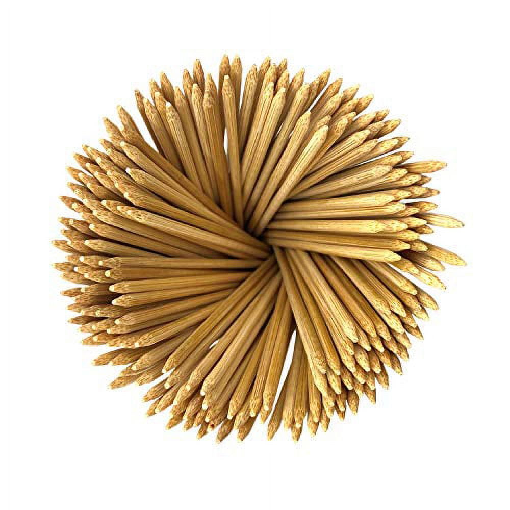 Perfectware Natural Bamboo Skewers (250 Pack) 5.5 Inch Wooden Skewers