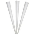 thumbnail image 1 of Perfect Stix PW Cotton Candy Cones – 100 Count | 11 Inch White Paper Cones for Fairs, Carnivals & Parties, 1 of 9