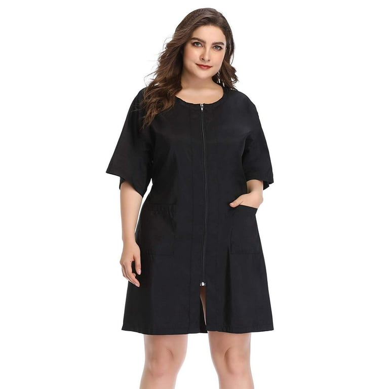 Plus size sale grooming smocks