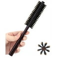 thumbnail image 1 of Perfehair Small Round Boar Bristle Brush for Men & Women's Thin, Short Hair & Beard, 1 of 6