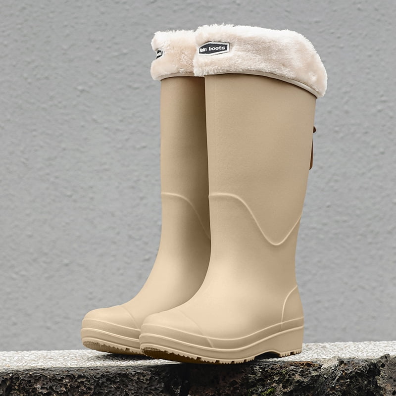 Beige white + fleece cover