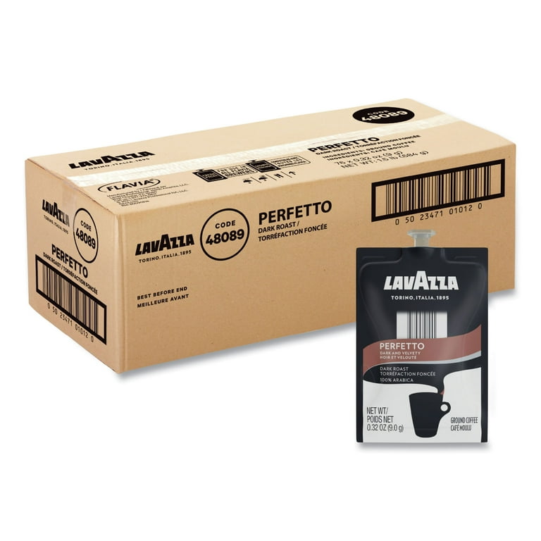 Perfetto Coffee Freshpack, Perfetto, 0.32 oz Pouch, 76/Carton Perfetto Coffee Freshpack, Perfetto, 0.32 oz Pouch, 76/Carton