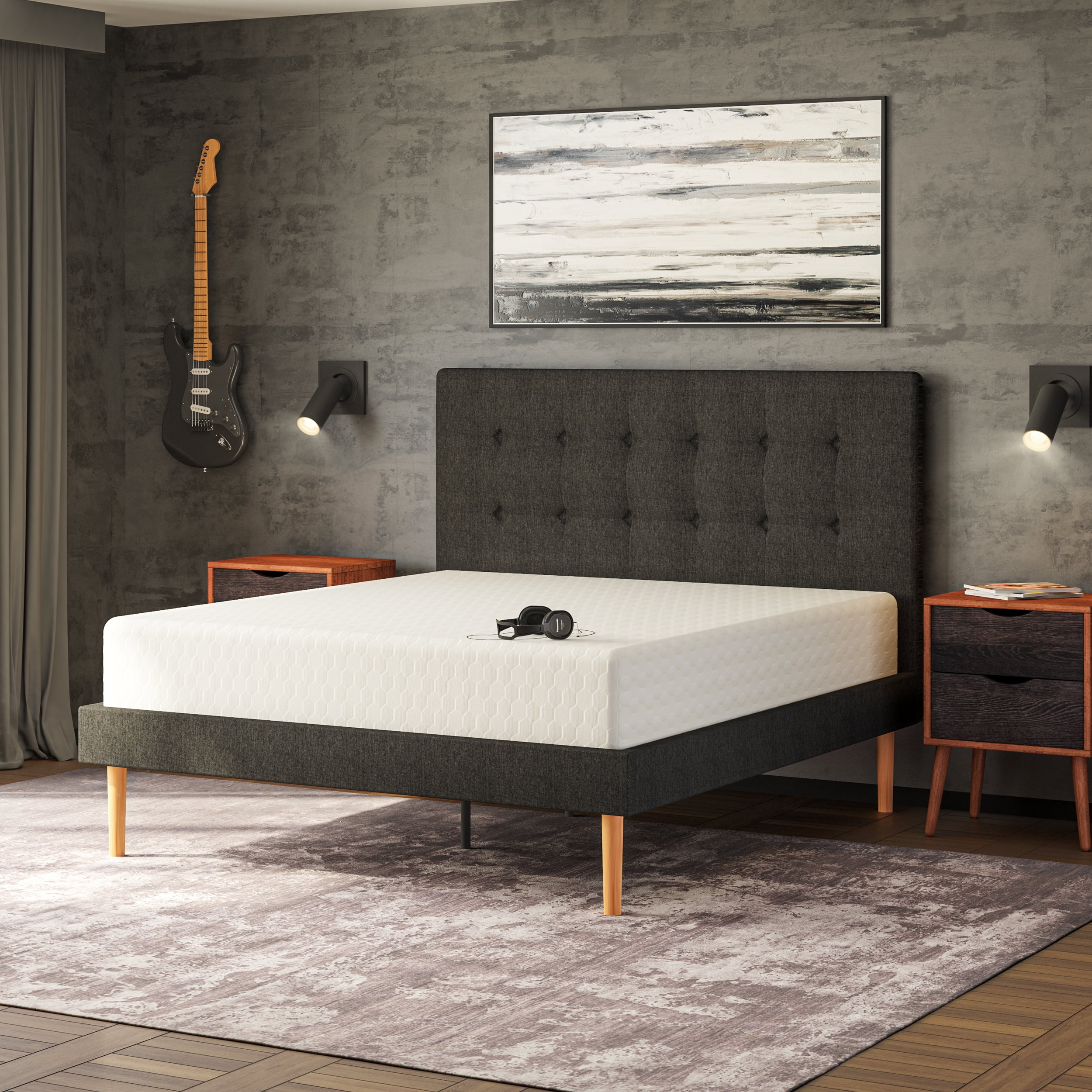 Perfit Products Plus Dream 8" Memory Foam Mattress, Queen