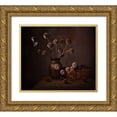 thumbnail image 1 of Perfoncio, Margareth 23x20 Gold Ornate Wood Framed with Double Matting Museum Art Print Titled - Dry life, 1 of 4