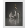 thumbnail image 1 of Perfoncio, Margareth 25x32 White Modern Wood Framed Museum Art Print Titled - Porcelain, 1 of 4