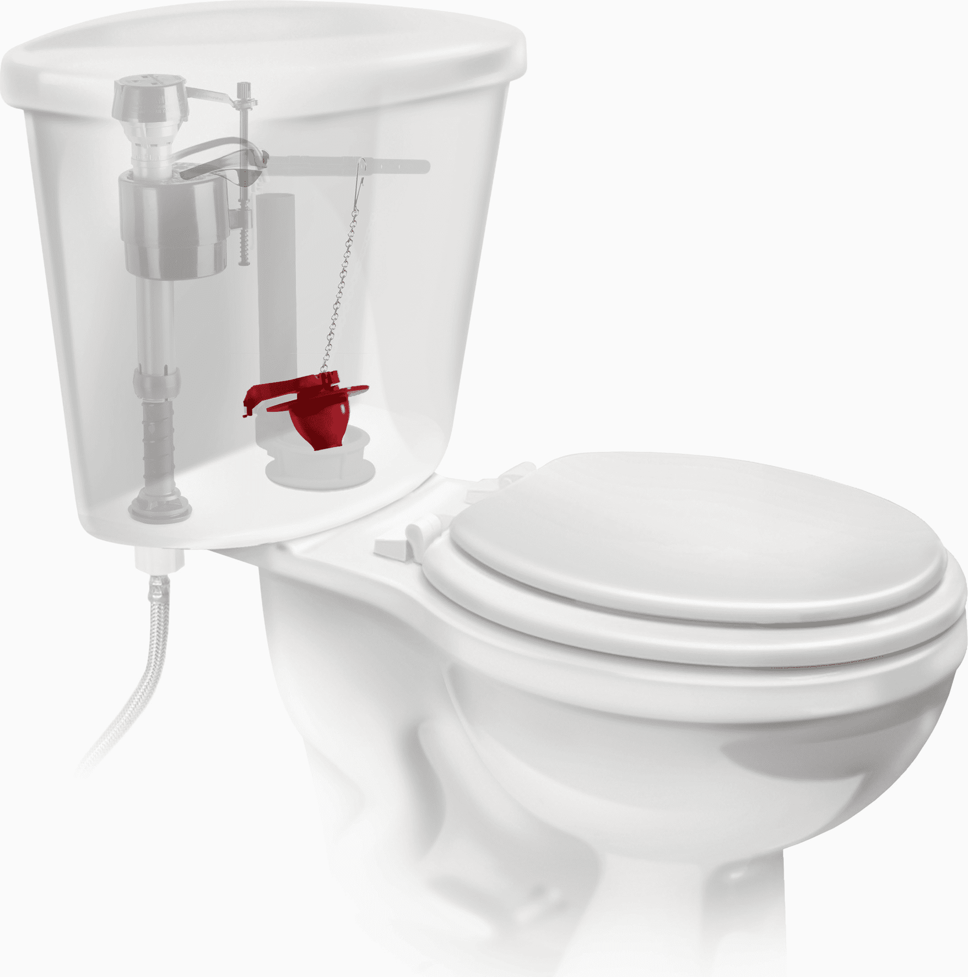 Universal PVC Toilet Flapper Replacement – Fits Most Flush Valves For A Leak-Free, Water-Saving Flush