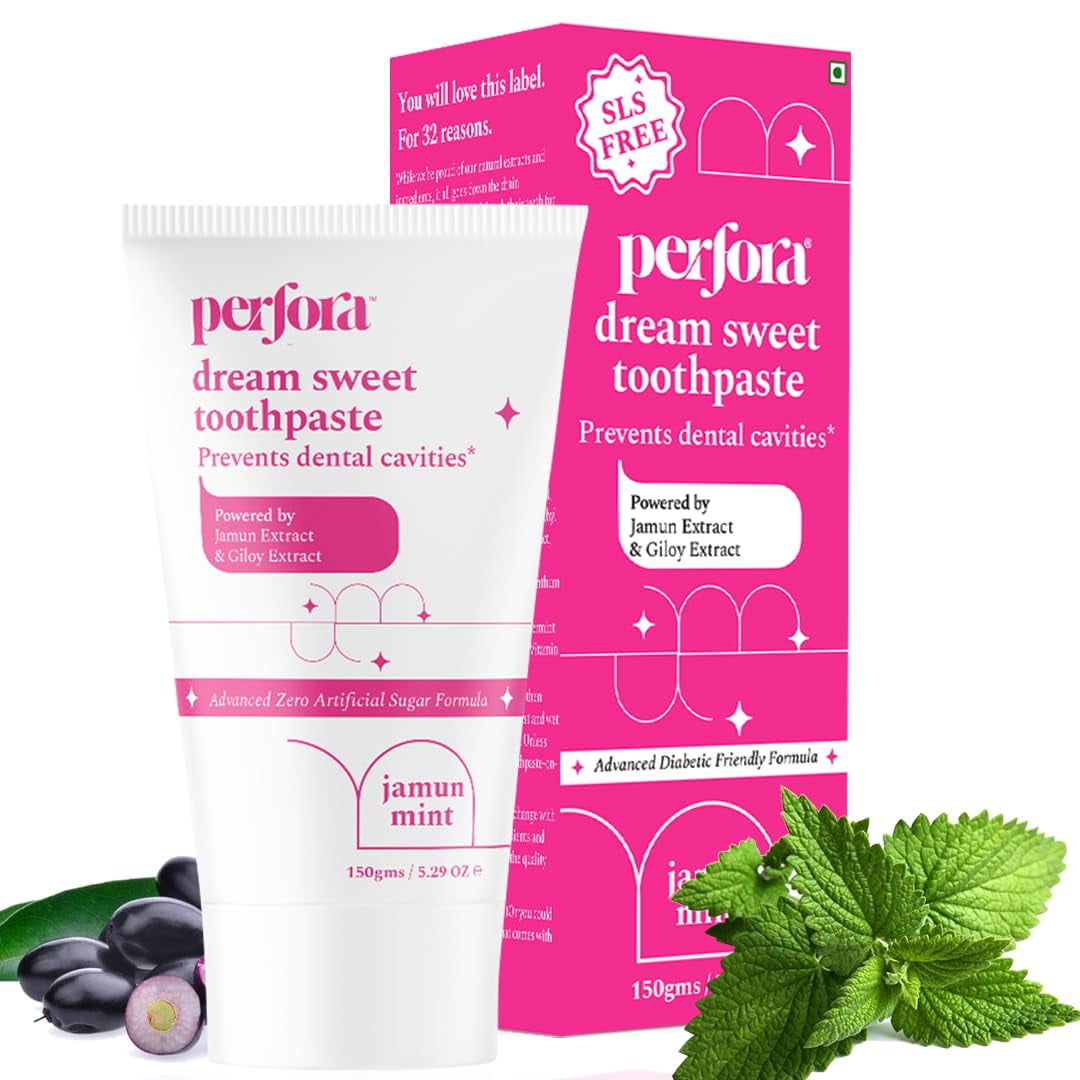 Perfora Oral Health Diabetics Special Toothpaste for Adults – 150 gms ...