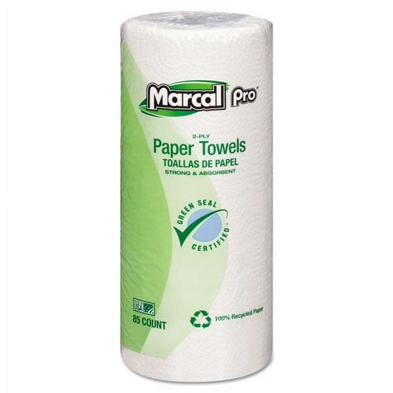 Perforated Kitchen Towels, White, 2-Ply, 9 x 11, 85 Sheets/Roll, 30 Rolls/Carton Perforated Kitchen Towels, White, 2-Ply, 9 x 11, 85 Sheets/Roll, 30 Rolls/Carton
