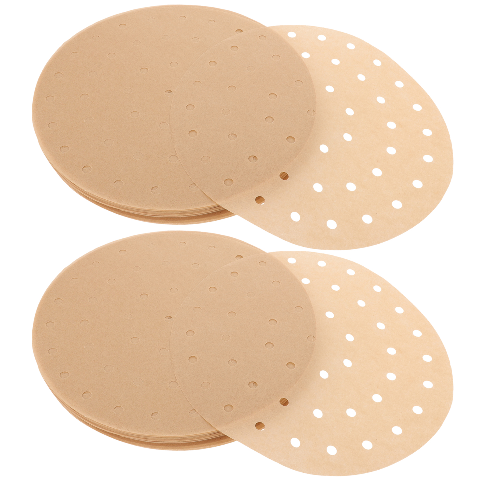 Perforated Parchment Paper Air Fryer Tray 200 Sheets Broiling Pan Oven