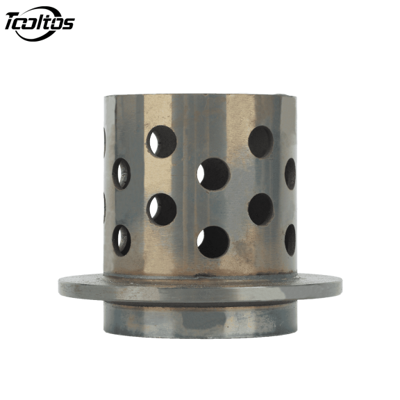 Perforated Stainless Steel Casting Flask with Flanged Wall for Vacuum Jewelry Casting(2.5" x 3")
