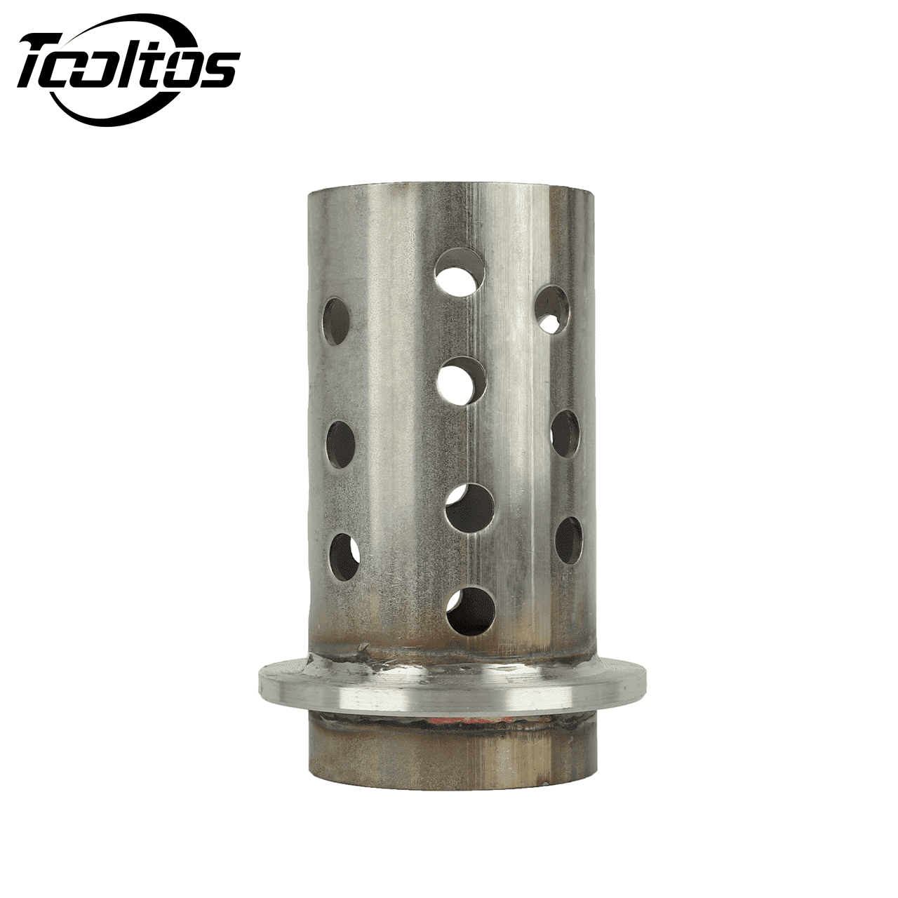 Perforated Stainless Steel Casting Flask with Flanged Wall for Vacuum Jewelry Casting(3" x 6" )