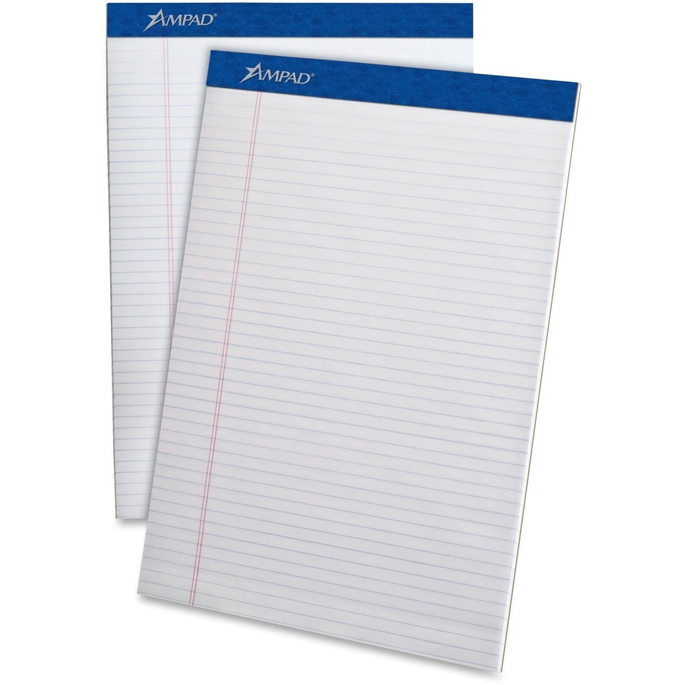 Ampad, TOP20322, Perforated Ruled Pads - Letter, 1 Dozen