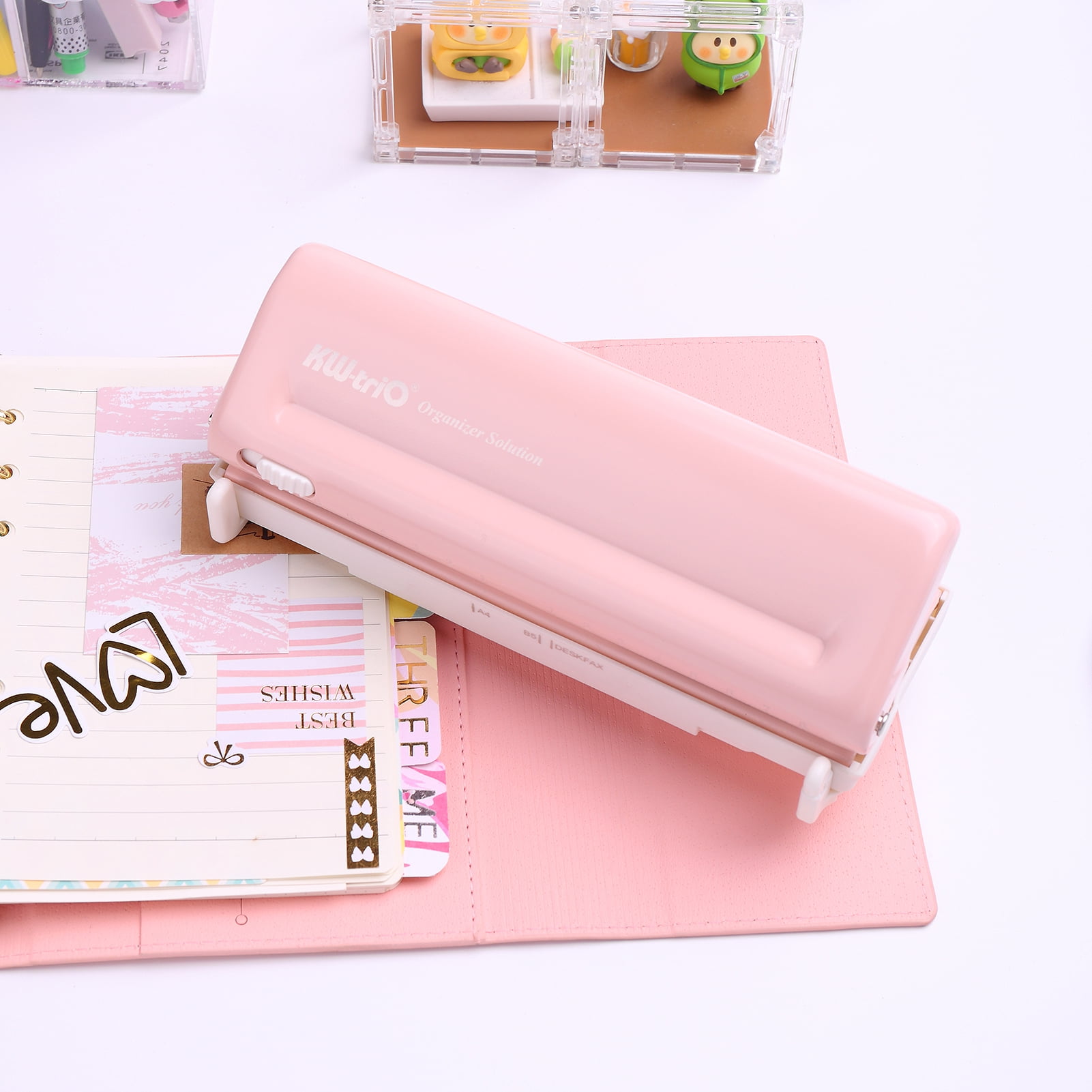 Perforator,Dairy Planner With Punch Puncher Sheet Office Supplies Planner With 10 Puncher Dairy Planner Paper Punch With 10 Sheet Punch A7 Paper Huiop Adben B5 6 Punch A7 Buzhi Punch A4 Paper