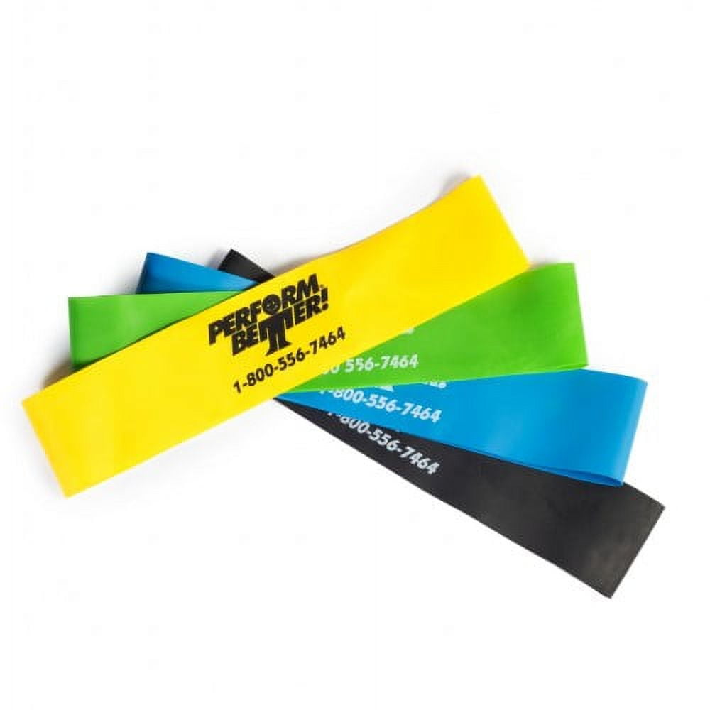 Perform Better Mini Band Resistance Loop Exercise Bands for Fitness Athletic Workout Set of 4 Walmart