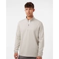 thumbnail image 1 of Independent Trading Co. EXP20PQ Men's Perform Quater Zip-Smoke-XS, 1 of 6