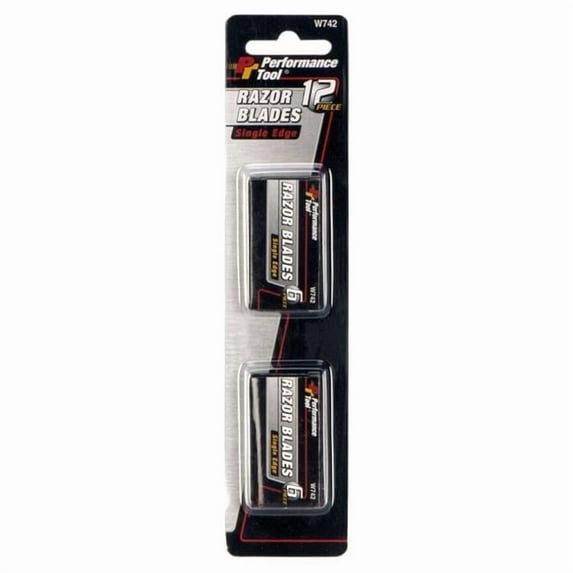 Perform Tool Single Edge Razor Blade - Pieces 12
