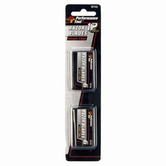 Perform Tool Single Edge Razor Blade - Pieces 12