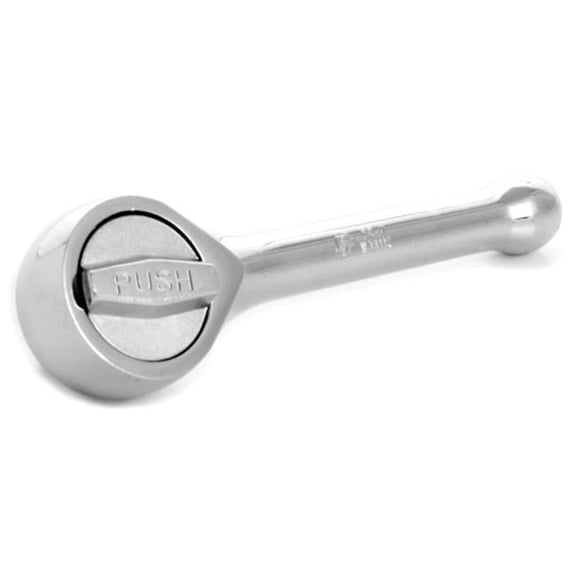 Perform Tool W38112 0.38 In. Drive Round Stubby Ratchet