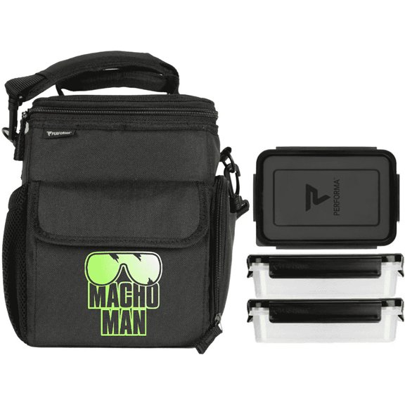 Performa 3 Meal Prep Management Cooler Bag - Macho Man