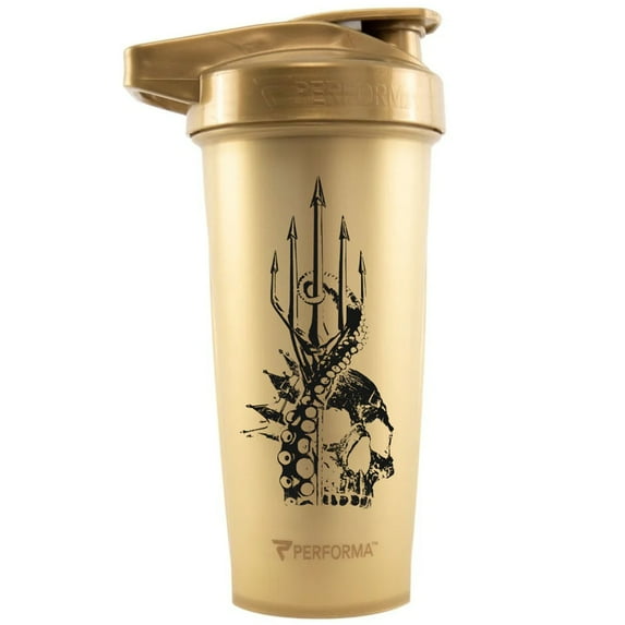 Performa Activ 28 oz. Greek Mythology Collection Shaker Cup - Poseidon (Gold)