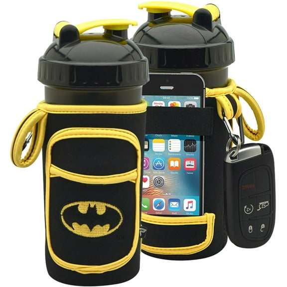 Performa FitGO Insulated Shaker Cup Holder Sleeve - Batman