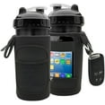 thumbnail image 1 of Performa FitGO Insulated Shaker Cup Holder Sleeve - Black/Black, 1 of 4