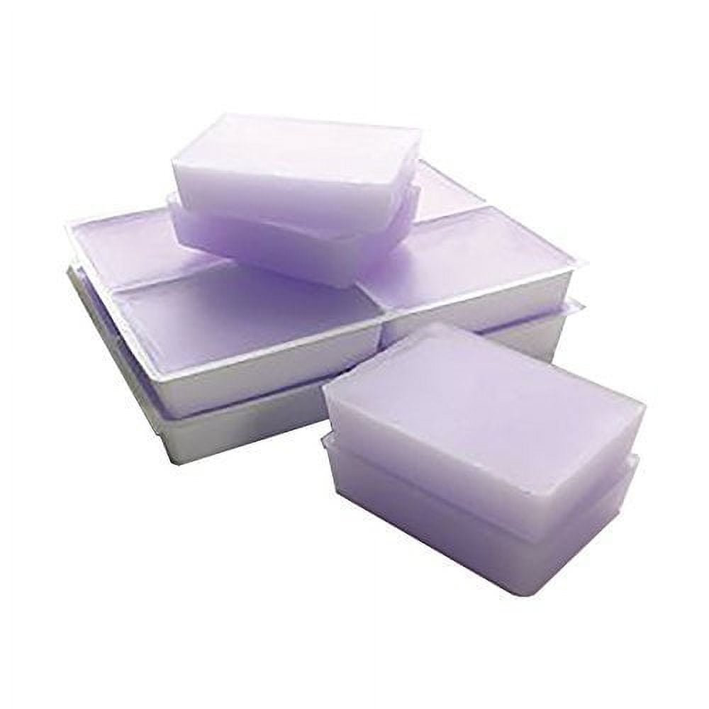 ForPro Nurture Paraffin Wax Refill Fragrance Free Six 1-Pound Paraffin Blocks Non-Greasy Moisturizing for Soft & Healthy Skin Unscented 6 lbs