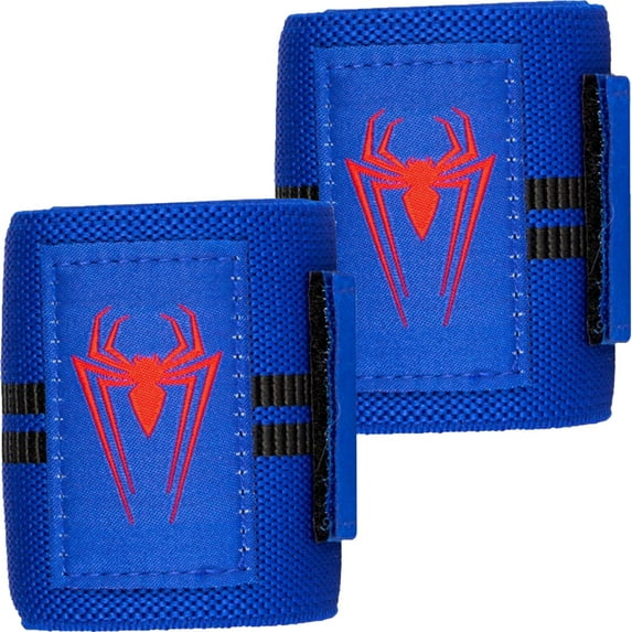 Performa Premium Weight Lifting Wrist Support Wraps - Spiderman
