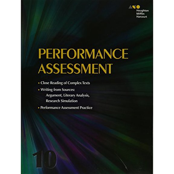 Pre-Owned Performance Assessment Student Edition Grade 10 (Paperback) 054414760X 9780544147607