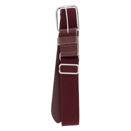Performance Baseball Softball Belt (Adult, Maroon)