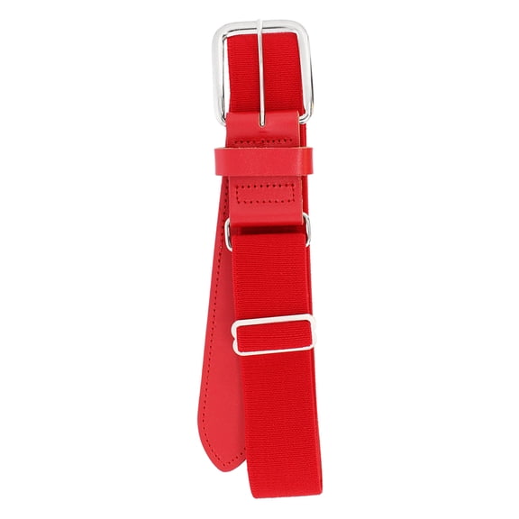 MSS Baseball & Softball Belt - Scarlet Red, Adult