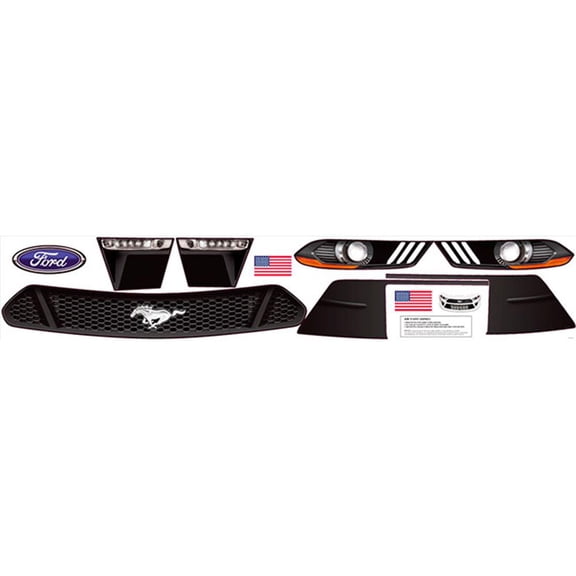 Performance Bodies PER0D4600 2019 Mustang Headlight Graphics