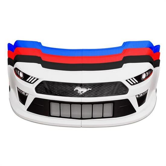 Performance Bodies PER468040 LMB Mustang Nose, Chevron Blue