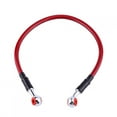 thumbnail image 1 of Performance Boost For Your Ride, Stainless Steel Braided Motorcycle Brake Line Ensures   Operation, Double Protection Hydraulic Clutch Oil Pipe, Universal Fit For Most, 1 of 5