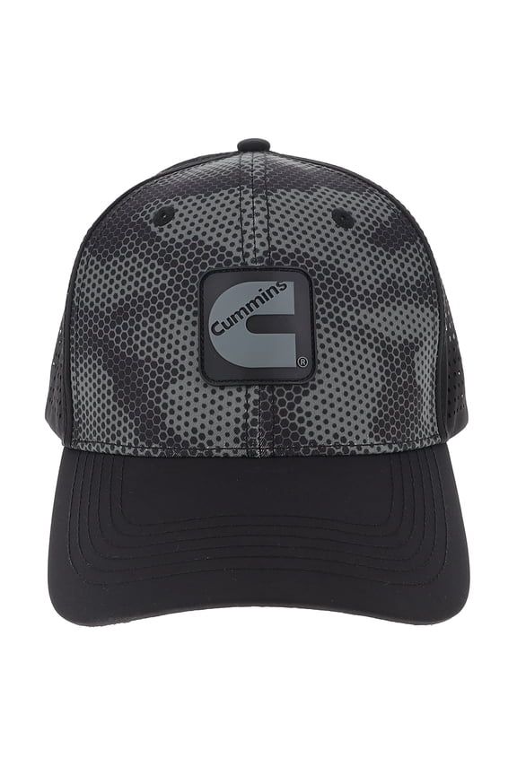CMN35431 Performance Cap - Black & Gray Camo